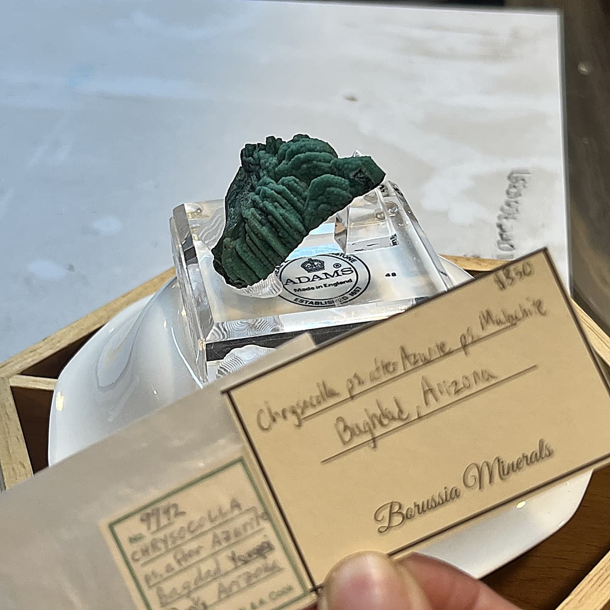 Chrysocolla ps. Azurite ps. Malachite