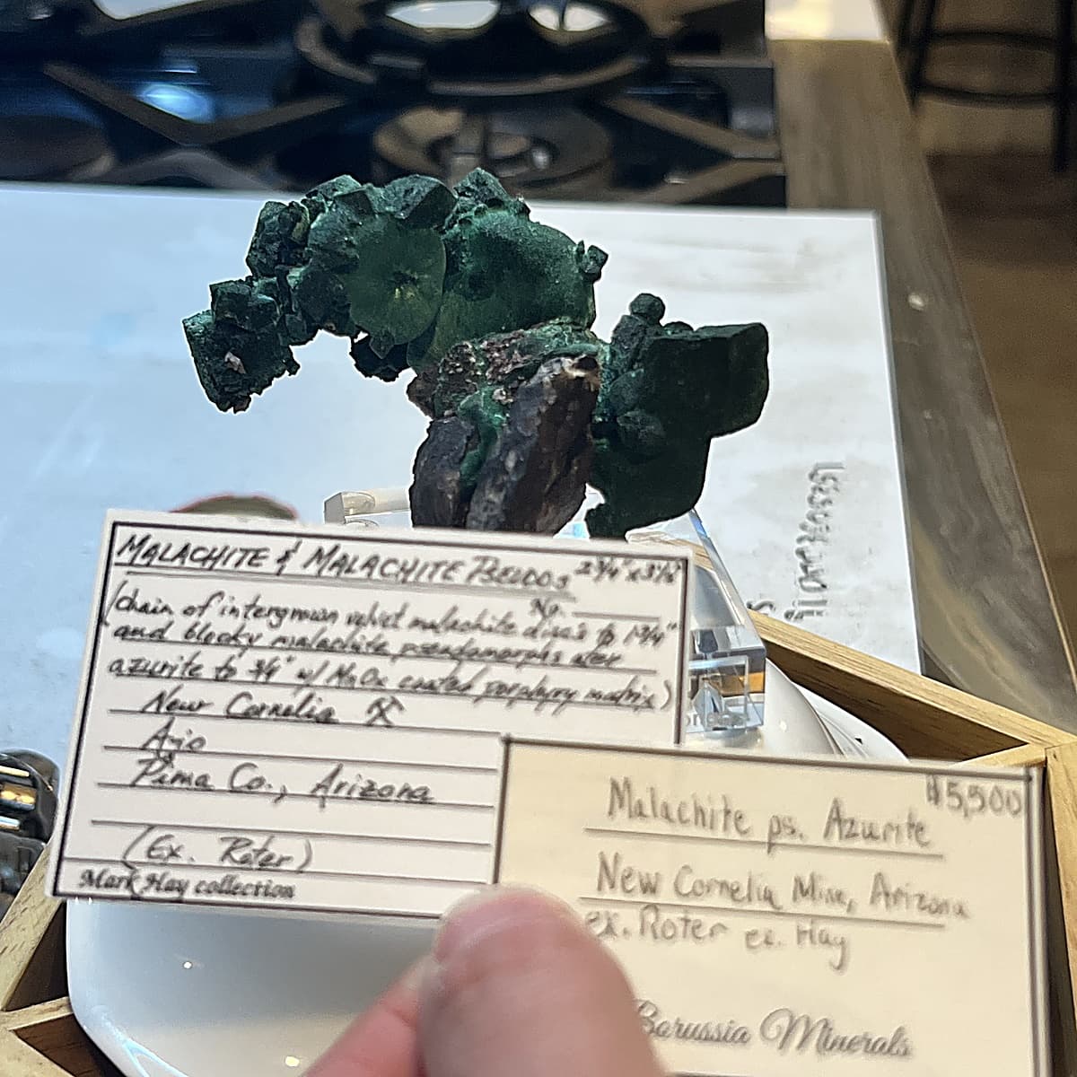 Malachite ps. Azurite
